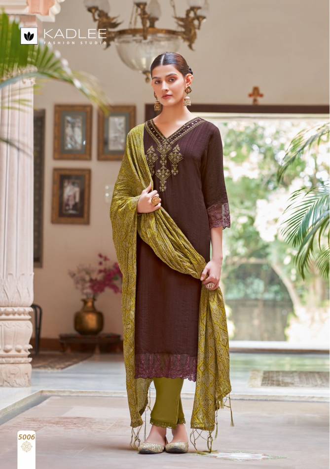 Amruta By Kadlee 5001 To 5006 Readymade Suit wholesale market Surat